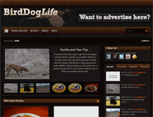 Tablet Screenshot of birddoglife.com
